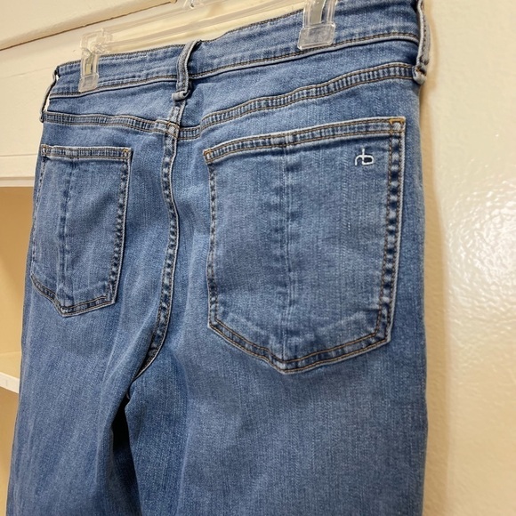 Rag & Bone Cate Ankle Skinny Mid-Rise Crop Jeans Sz 30 - Picture 8 of 16